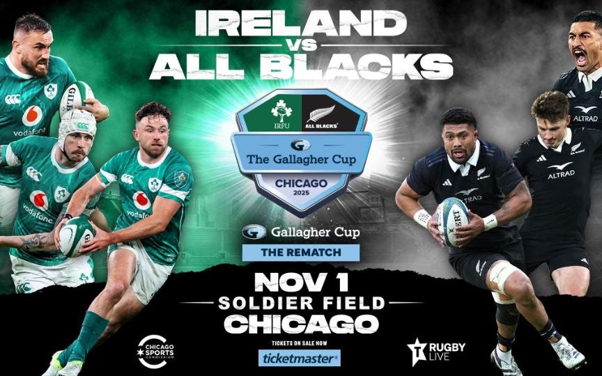 More Info for Gallagher Cup - The Rematch: Ireland vs. All Blacks