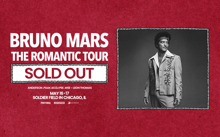 More Info for Bruno Mars - The Romantic Tour