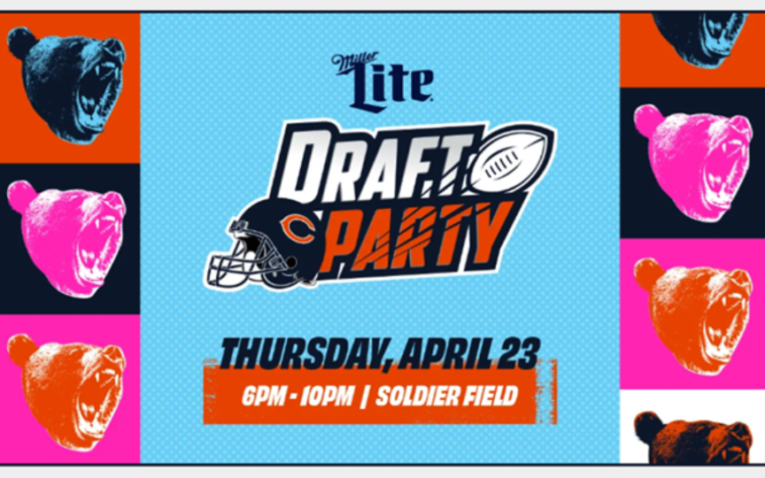 More Info for The Chicago Bears Draft Party by Miller Lite