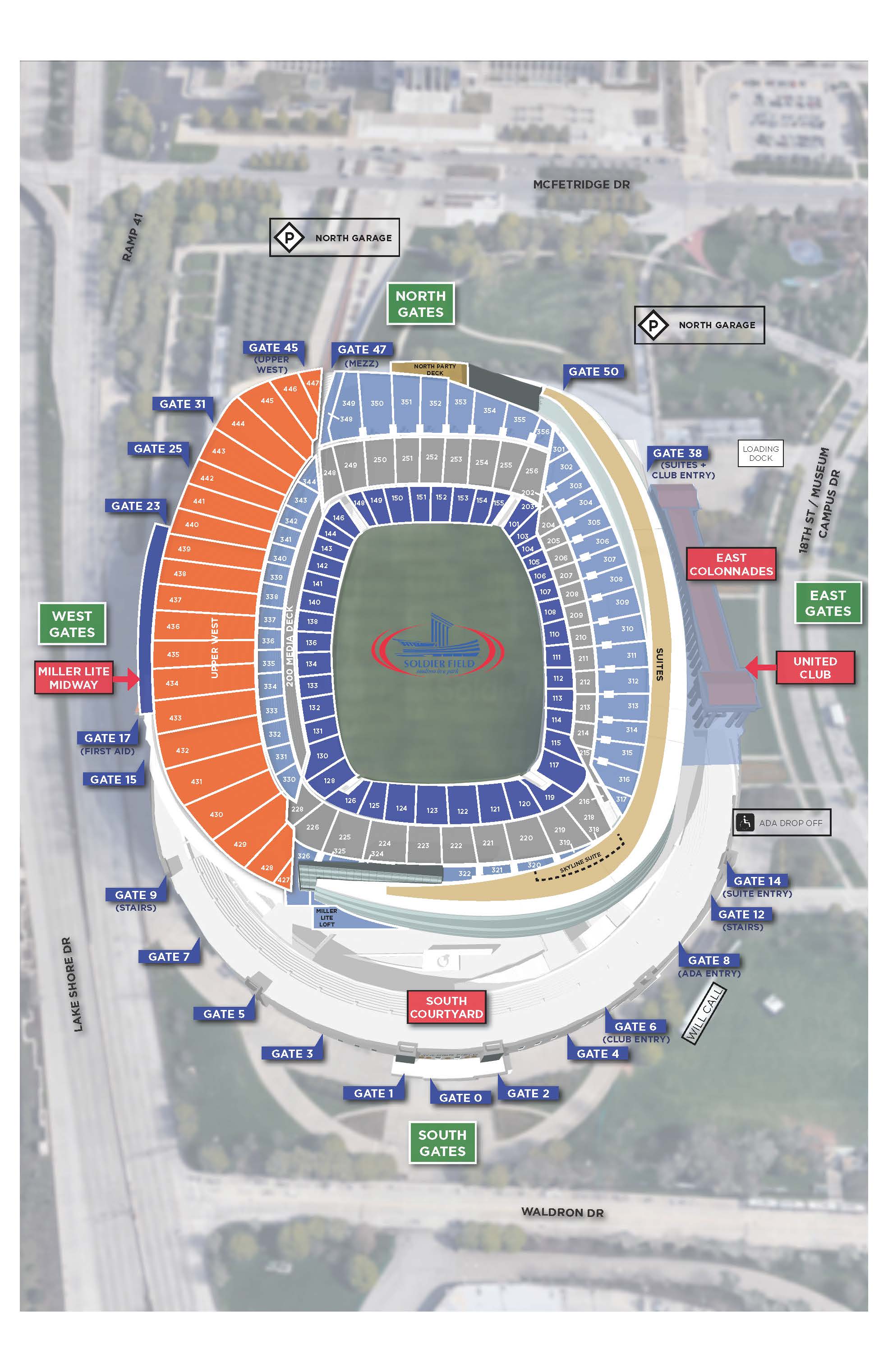 eras tour zones