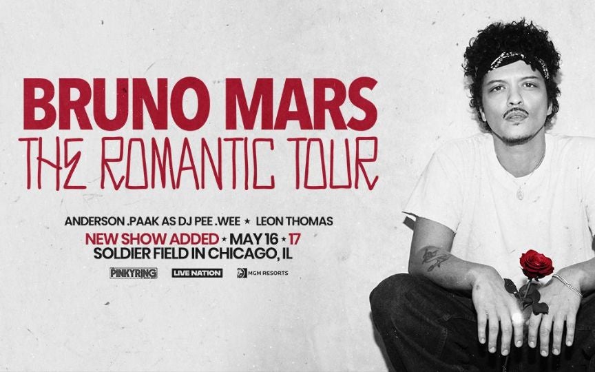 More Info for Bruno Mars - The Romantic Tour