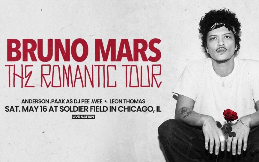 More Info for Bruno Mars - The Romantic Tour